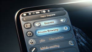 comment se mettre en navigation privée sur mac