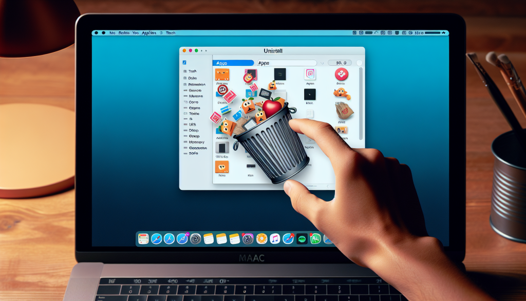 comment supprimer une appli sur mac
