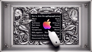 comment supprimer une appli sur mac