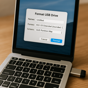 comment formater un clé usb sur mac